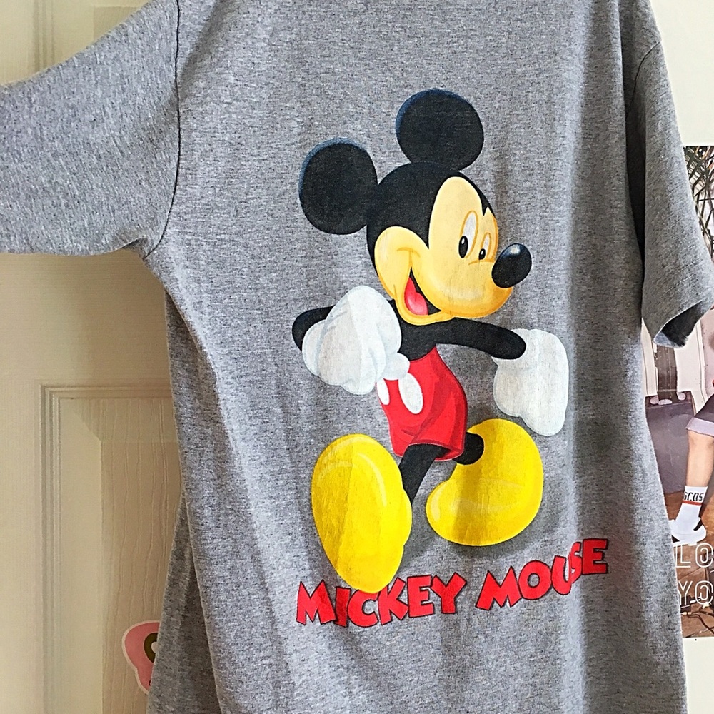 Vintage Disney Mickey Mouse Double Sided T-Shirt